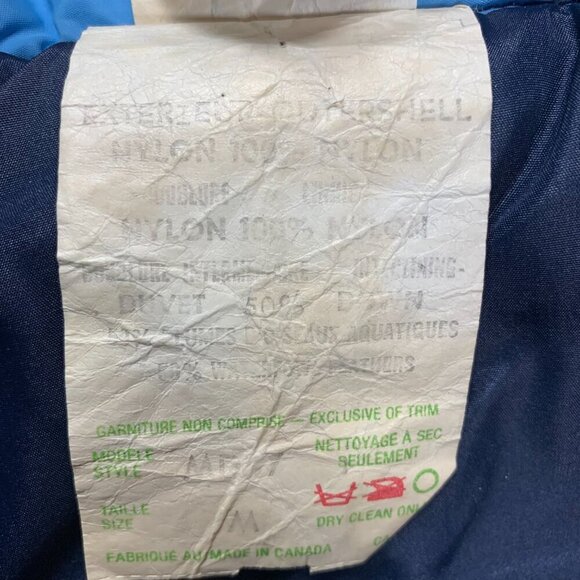 Vintage 90s Y2K Down Full Zip Snap Mock Neck Puffer Vest - Picture 9 of 9